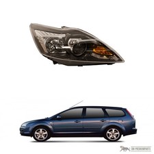 Hauptscheinwerfer rechts H7/H1 mit Kurvenlicht passt für Ford Focus II 07-11