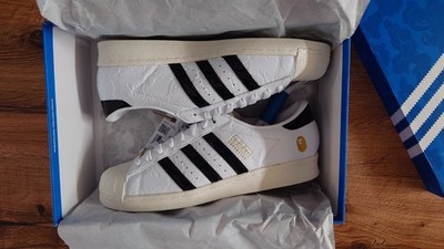 New! Adidas Bape Superstars 43 1/3 - 9,5 (Stock X Approved)