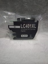 LC401XL Black Ink Cartridge Fits Brother Sealed New