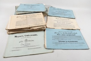 Q15P62 Mixed Lot Art Sheets Meyer's Universe