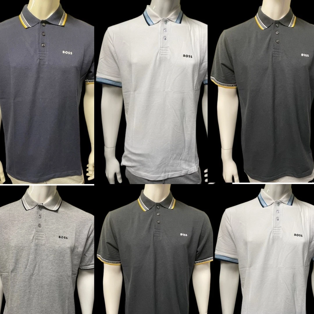 Boss polo shirt mens with new colour
Opens in a new window or tab