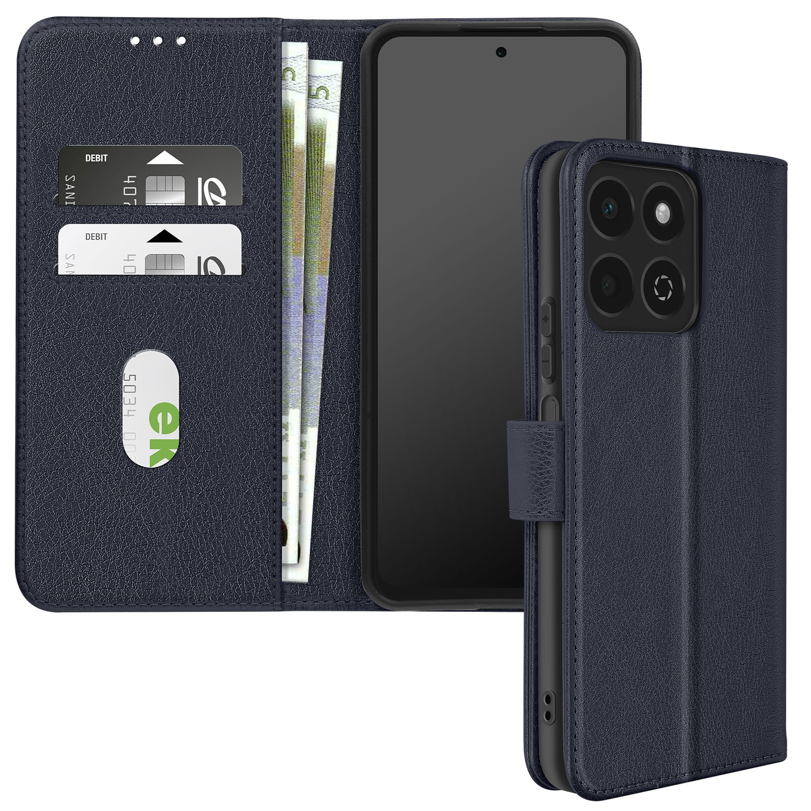 Protection Honor 200 Smart anti-choc avec porte-carte et support de visionnage