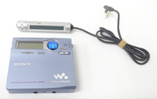 Sony MZ-R910 Walkman Compact Portable MD Recorder High-end Model Blue Japan