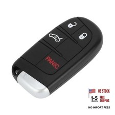 Key Shell Case Keyless Entry Remote Key Fob Replacement Case for Dodge