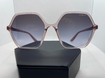 Vogue Sunglasses VO 5361-S 28288H 2N Pink Gray Women's Hexagon 55-16-140