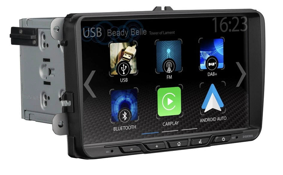 für Skoda Octavia 2 1Z 1Z3 1Z5 kabellos Apple CarPlay Auto Radio DAB USB BT Navi - Bild 4 von 4