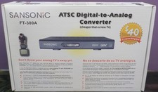 SANSONIC Model FT-300A Digital-to-Analog Converter Box w/Remote Manual