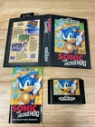 Sonic the Hedgehog Sega Genesis CIB First Print Hang Tab
