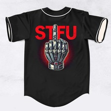 Custom Name - Crankdat STFU Jersey Lost Lands rave Baseball Jersey for EDM