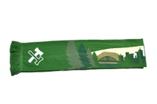 Portland Timbers Thorns Scarf Portland Skyline "ONE COMMUNITY ONE CLUB"