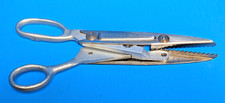Rare Vintage Peerless Pinker Sewing Shears Metal Scissors Made in USA 10"