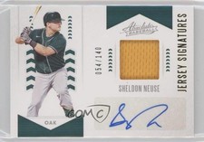 2020 Panini Absolute Jersey Signatures 54/140 Sheldon Neuse #AJS-SN Auto sh7