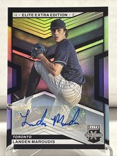 LANDON MAROUDIS 2023 PANINI ELITE EXTRA EDITION AUTOGRAPH AUTO CARD! BLUE JAYS