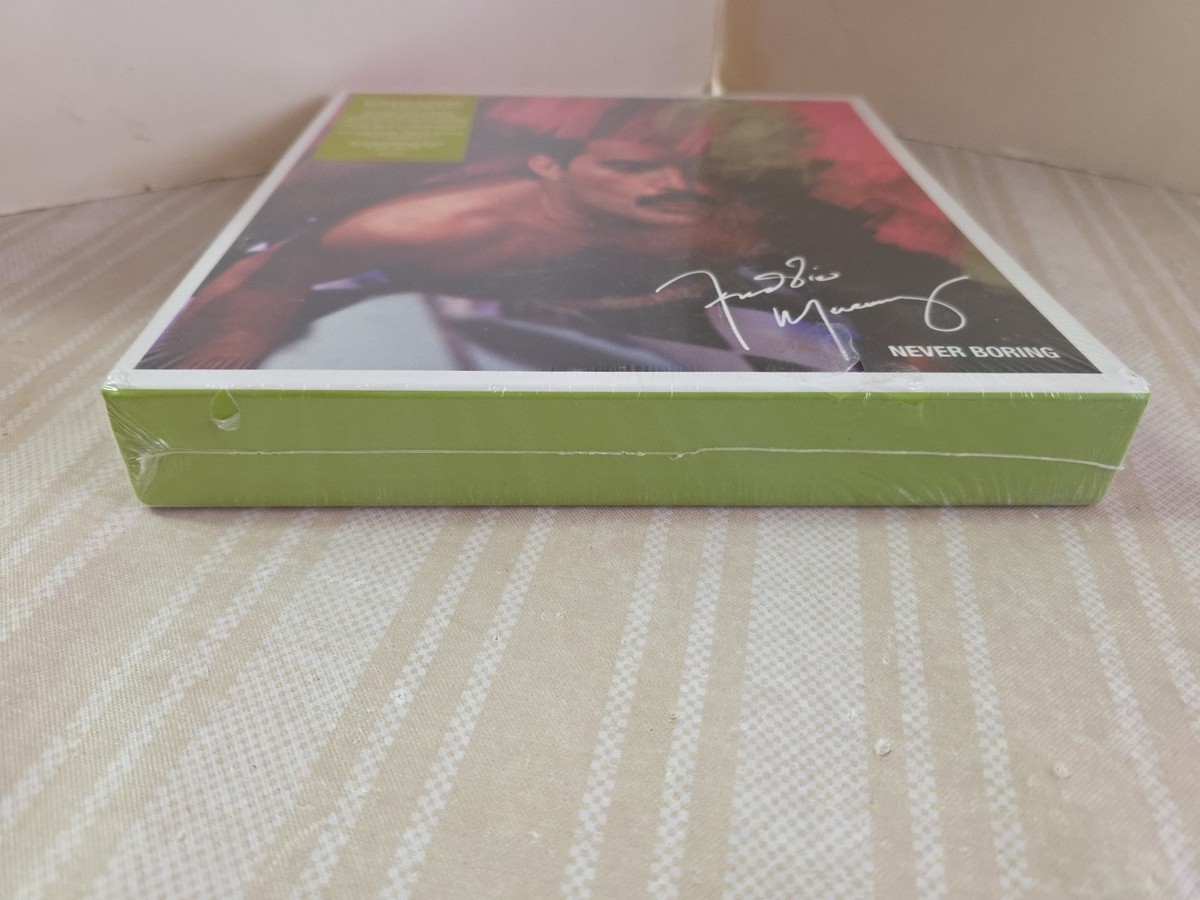 FREDDIE MERCURY Never Boring Box Set (3-CD + Blu-ray + DVD) BRAND
