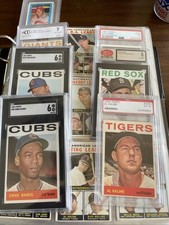 1964 Topps Baseball Complete Base Set Cards #1-587 VG to EX-MT PSA SGC Graded