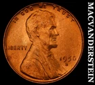 1950-S Lincoln Wheat Cent - Choice Gem Brilliant Unc  No Reserve  #i6790