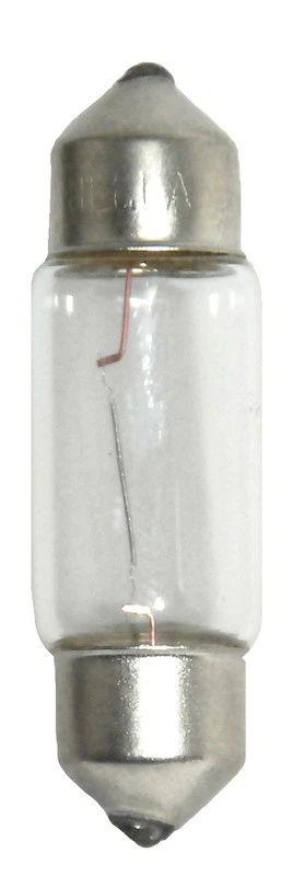 For BMW E12 E23 E24 E28 E30 Set of 2 Hella License Plate Lights + 6418 Bulb Set - Image 3 of 4