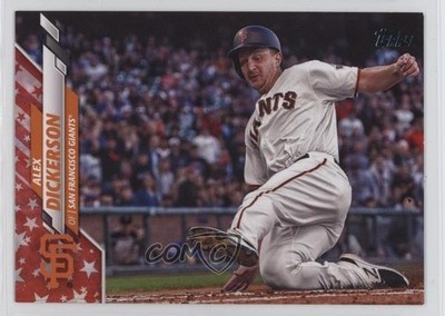 2020 Topps Independence Day 30/76 Alex Dickerson #418 13iq