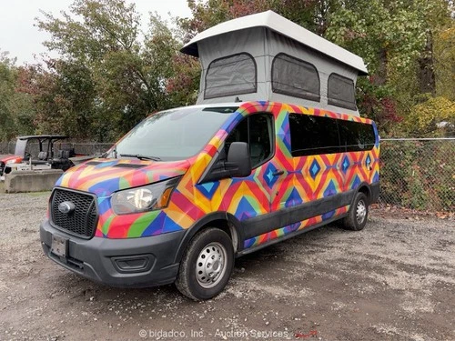 2023 Ford Transit AWD Camper Van Truck Recreational Vehicle RV Motorhome bidadoo