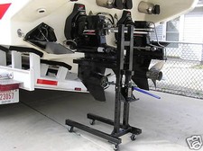 Boat, Outdrive Stand, Jackstand, OMC, Mercruiser with a pair of  Extensions