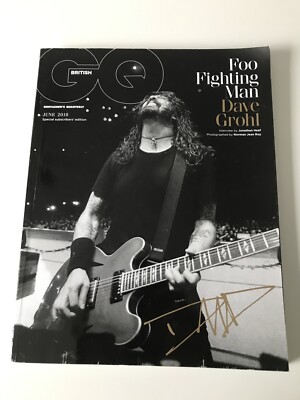 DAVE GROHL - British GQ Magazine Jun 2018 Subscriber's Edition