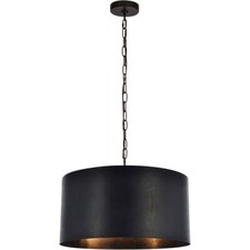 Vintage Black Rustic Farmhouse Pendant Chandelier Kitchen Island Ceiling Light