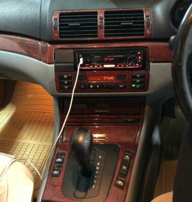 INTERIOR Dash Trim Kit 3M DASH TRIM BURL FULL SET For BMW E46 3 SERIES 1998-2006