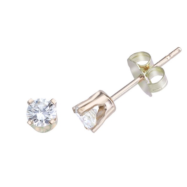 0.25 ct diamond earrings