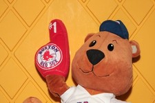 MLB Red Sox Plush Stuffed Bear Fan Anthropomorphic 15