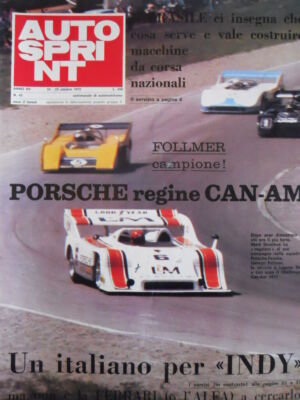 Autosprint Nr.42 1972 Mark Donohue Porsche Penske George Follmer [P47]