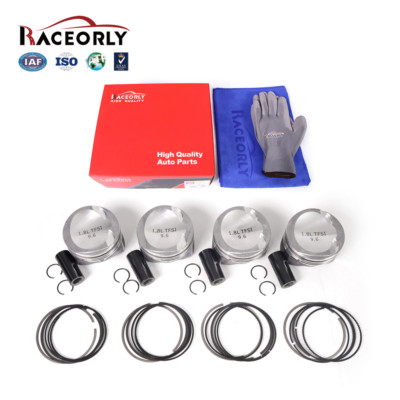 RACEORLY 1.8T Pistons & Rings STD Φ23mm For VW Passat AUDI A4 A5 TT CDA CJS
