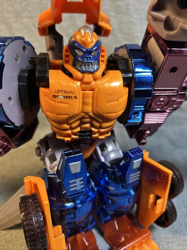 Transformers Beast Wars Transmetals 2 Optimus Primal Hasbro 1998 Foto 2 de 4