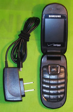 Samsung Gusto SCH-U360  Metallic Gray Verizon  Rare Vintage Cellular Flip