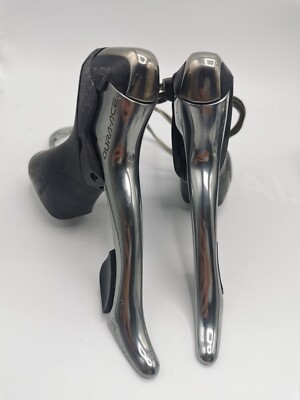 Shimano Dura Ace 2x10 ST-7800 Set STI Schalthebel Rechts Links  7801
