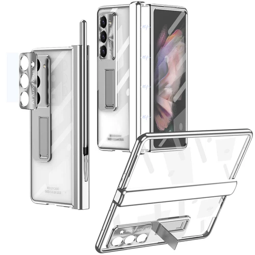 Magnetic Hinge Protector Case Screen Cover For Samsung Z Fold 6/5/4/3 with S Pen - Picture 42 of 69