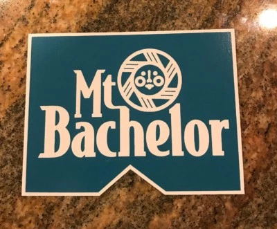 Mt Bachelor Sticker - Mount Bachelor Ski Skiing Snowboard Oregon Mountain Burton