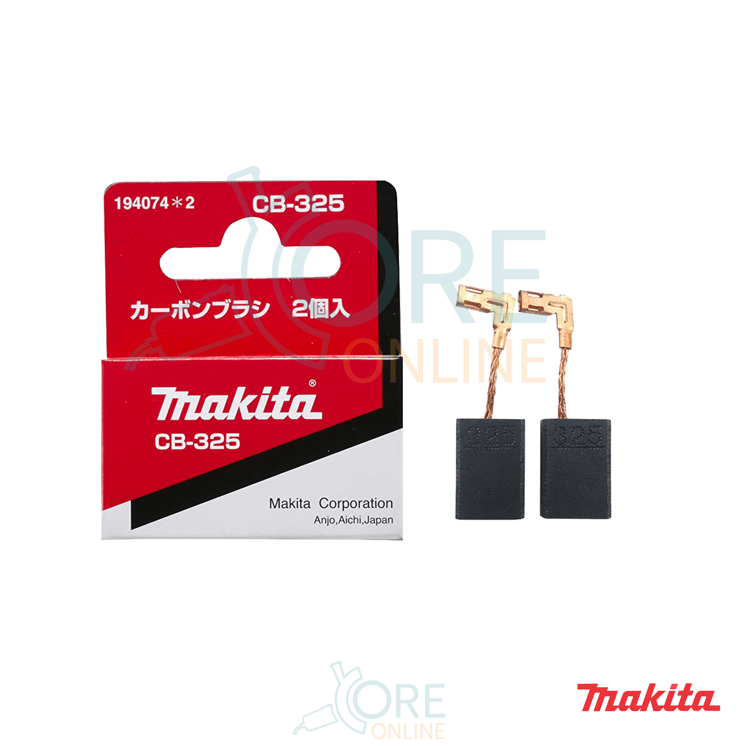 Makita CB-325 spazzole (carboncini) 194074-2