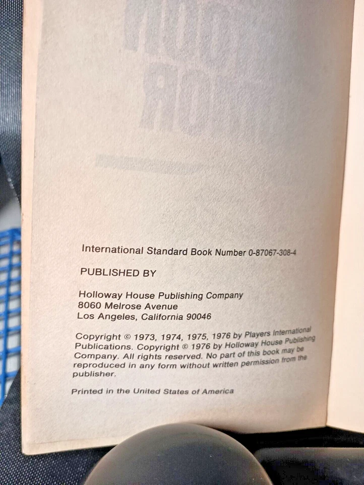 Players Book of Cartoon Humor, Vintage, 1976, Holloway House Publishing Foto 4 de 4