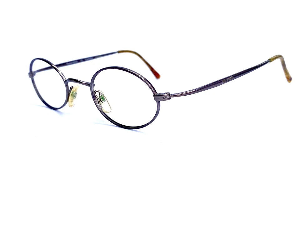 Gafas ovaladas de metal plateado Tommy Hilfiger de colección Italia TH151 229 45 21 145 Foto 2 de 4