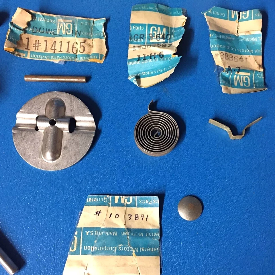 Kit de reparación elevador de calor colector de escape Oldsmobile Starfire 98 425 NOS GM 1965 Foto 2 de 4