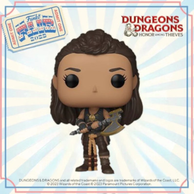 Funko POP! Dungeons & Dragons Honor Among Thieves Holga Figure #1326!