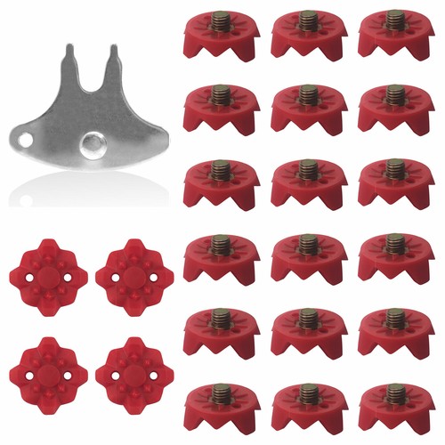 Replacement Cricket Spikes For Extra Grip on Medium to Soft Ground With Spanner eBay