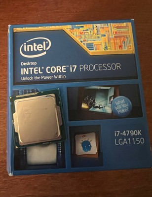 Intel Core i7-4790K 4GHz FCLGA1150 Quad-Core Processor (BX80646I74790K)