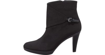 Stuart Weitzman Gorgeous Gore Tex Buckled Side Bootie Black Women Sz 10 M