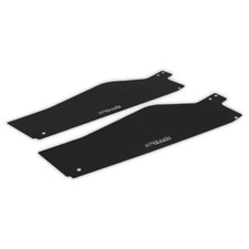 Gktech S13 Silvia Radiator Cooling Panel Side Panels - Black Free Shipping
