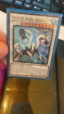 Yugioh White Aura Bihamut YA04-EN001 Ultra Rare Limited Edition NM