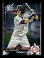 2017 Bowman Prospect Chrome Wilkerman Garcia  #BCP-147 5 Card Lot
