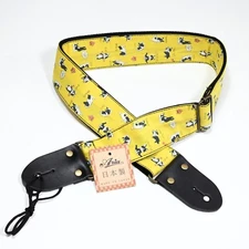 ARIA Guitars "French Bulldog Trying To Lose Weight" Strap Japan Brand New w/Tags