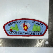 Boyscout BSA Mohegan Council Patch Massachusetts