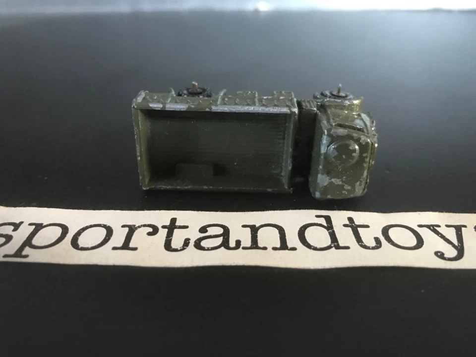 DEOMA 1:87 CAMION BEDFORD MILITARE  Mod. 4 METALLO ITALY 1960 LEGGI NOTE - Immagine 4 di 4